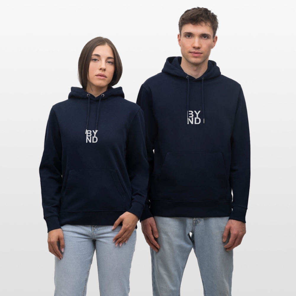 Life Beyond Unisex Hoodie – Dein Statement für Komfort und Haltung. - Navy