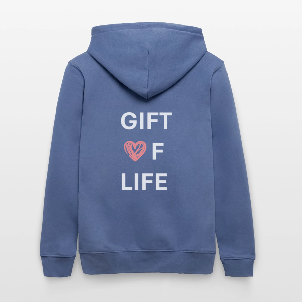 Life Beyond Unisex Hoodie – Dein Statement für Komfort und Haltung. - Blau