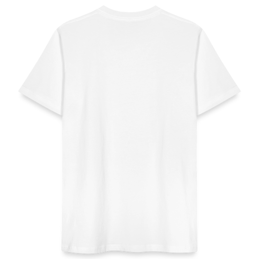 Life Beyond Unisex T-Shirt – Minimalistisch, nachhaltig, bedeutungsvoll. - Weiß