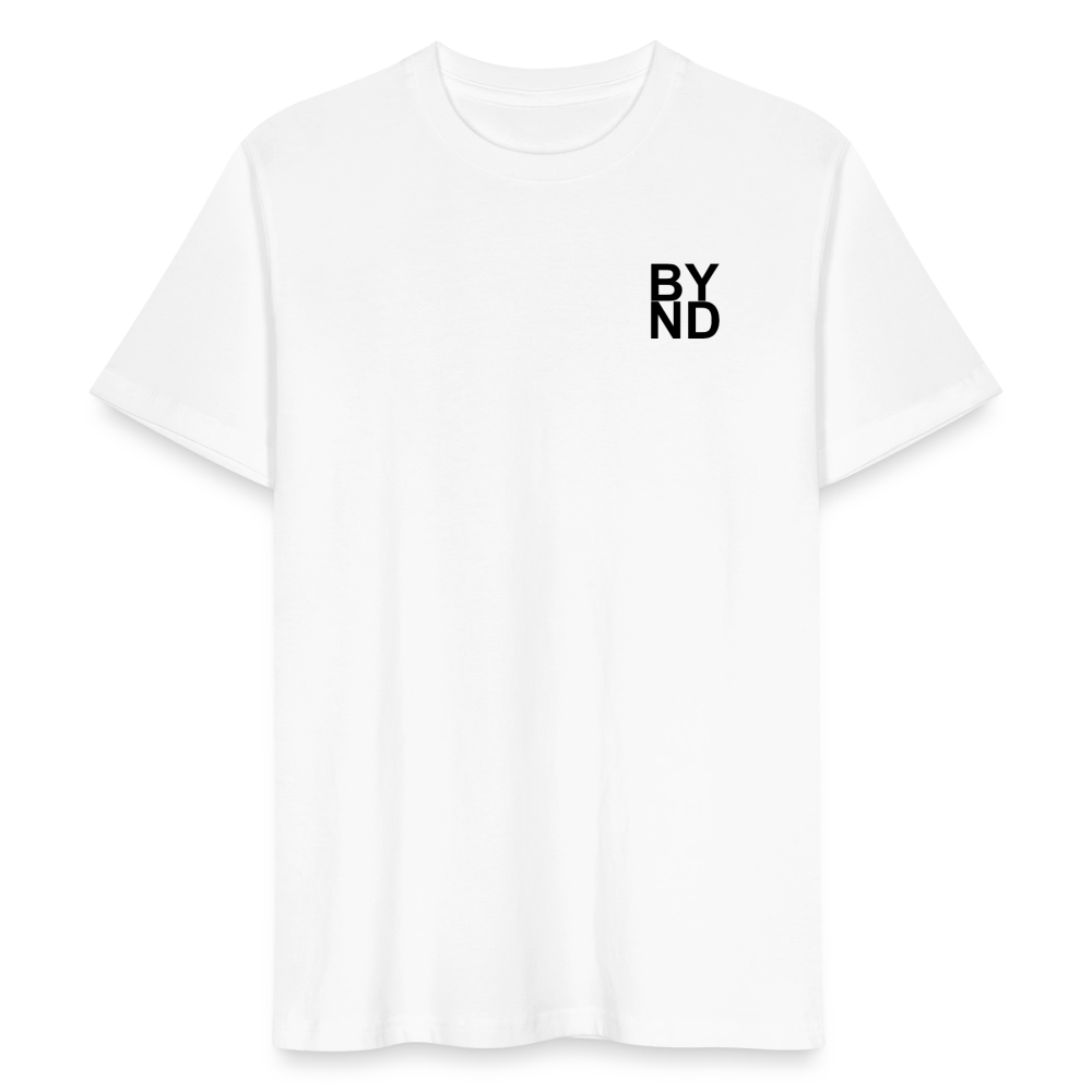 Life Beyond Unisex T-Shirt – "Ich lebe weil jemand JA gesagt hat" - Weiß