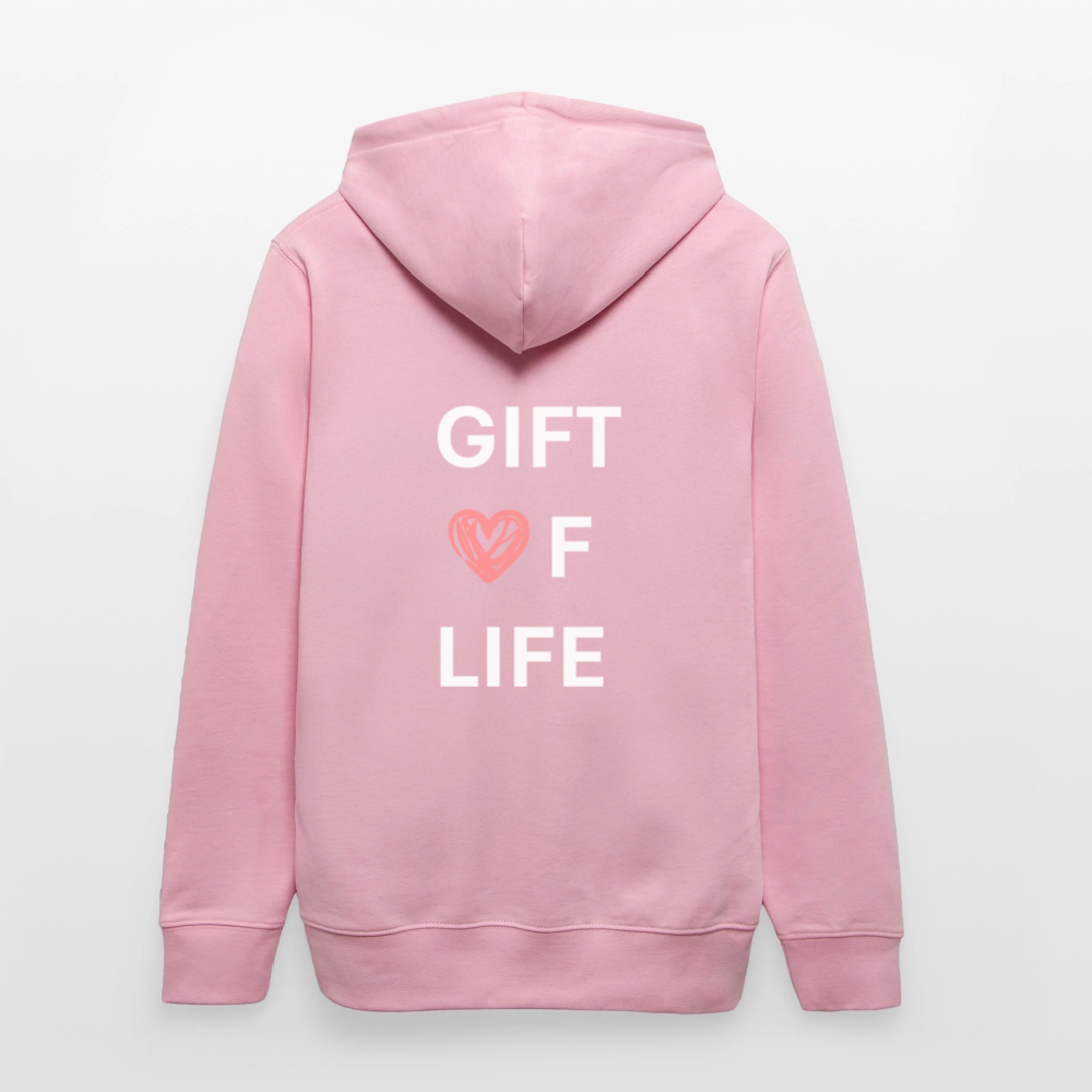 Life Beyond Unisex Hoodie – Dein Statement für Komfort und Haltung. - Hellrosa