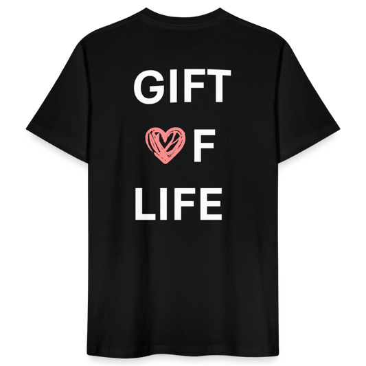 Life Beyond Unisex T-Shirt – Minimalistisch, nachhaltig, bedeutungsvoll. - Schwarz