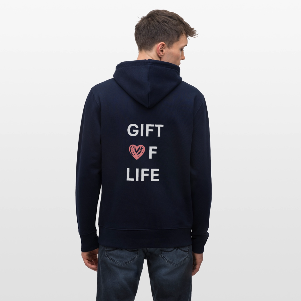 Life Beyond Unisex Hoodie – Dein Statement für Komfort und Haltung. - Navy