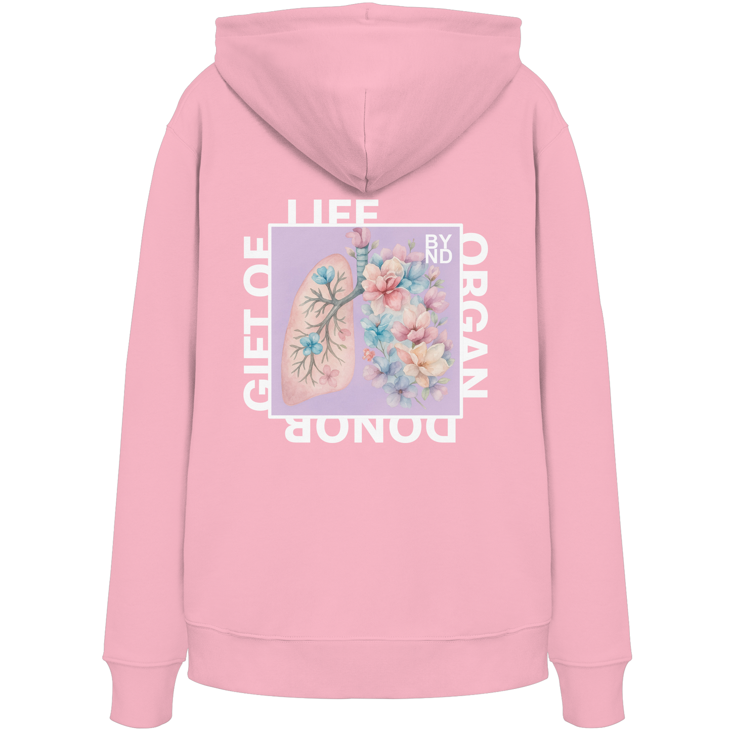 Life Beyond Unisex Hoodie – Full Print auf dem Rücken