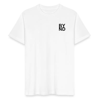 Life Beyond Unisex T-Shirt – "Ich lebe weil jemand JA gesagt hat" - Weiß