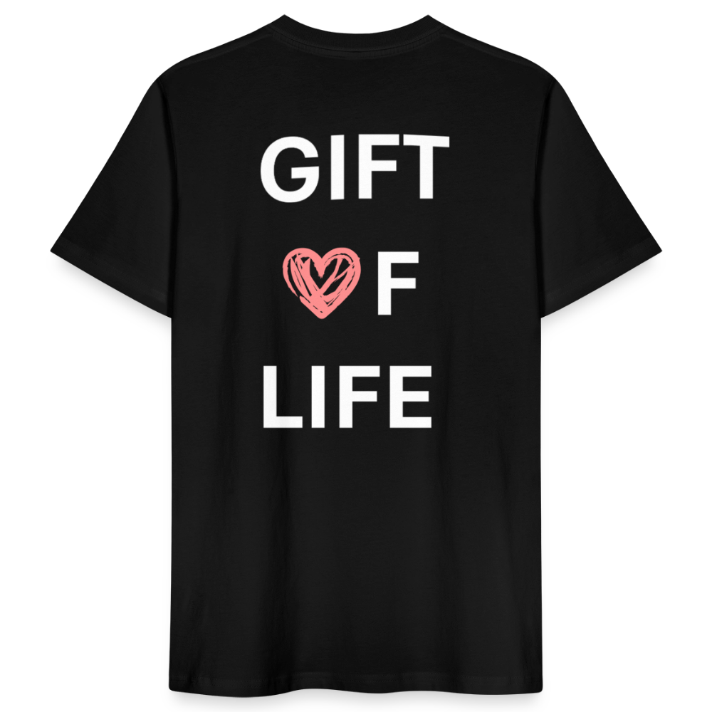 Life Beyond Unisex T-Shirt – Minimalistisch, nachhaltig, bedeutungsvoll. - Schwarz