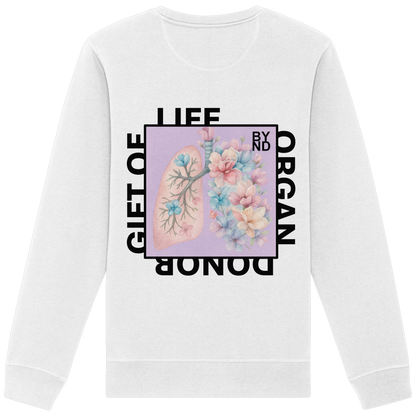 Life Beyond Unisex Sweatshirt mit Rundausschnitt  – Full Print auf dem Rücken