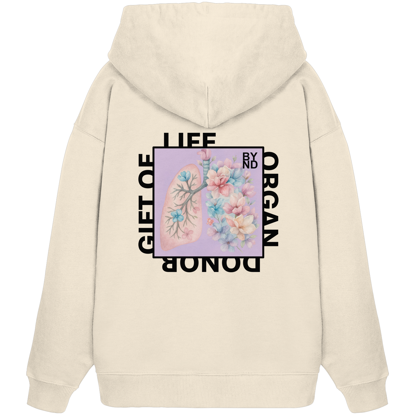 Der Oversized Hoodie von Life Beyond - Organic Cotton 100 %
